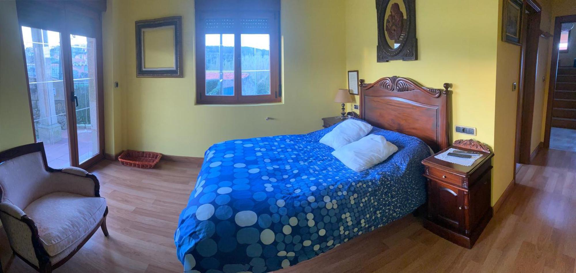 Chalet Entero Confort Ribeira Bagian luar foto