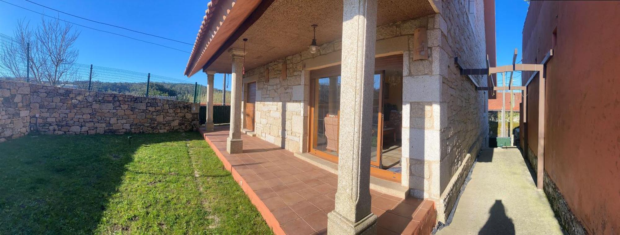 Chalet Entero Confort Ribeira Bagian luar foto