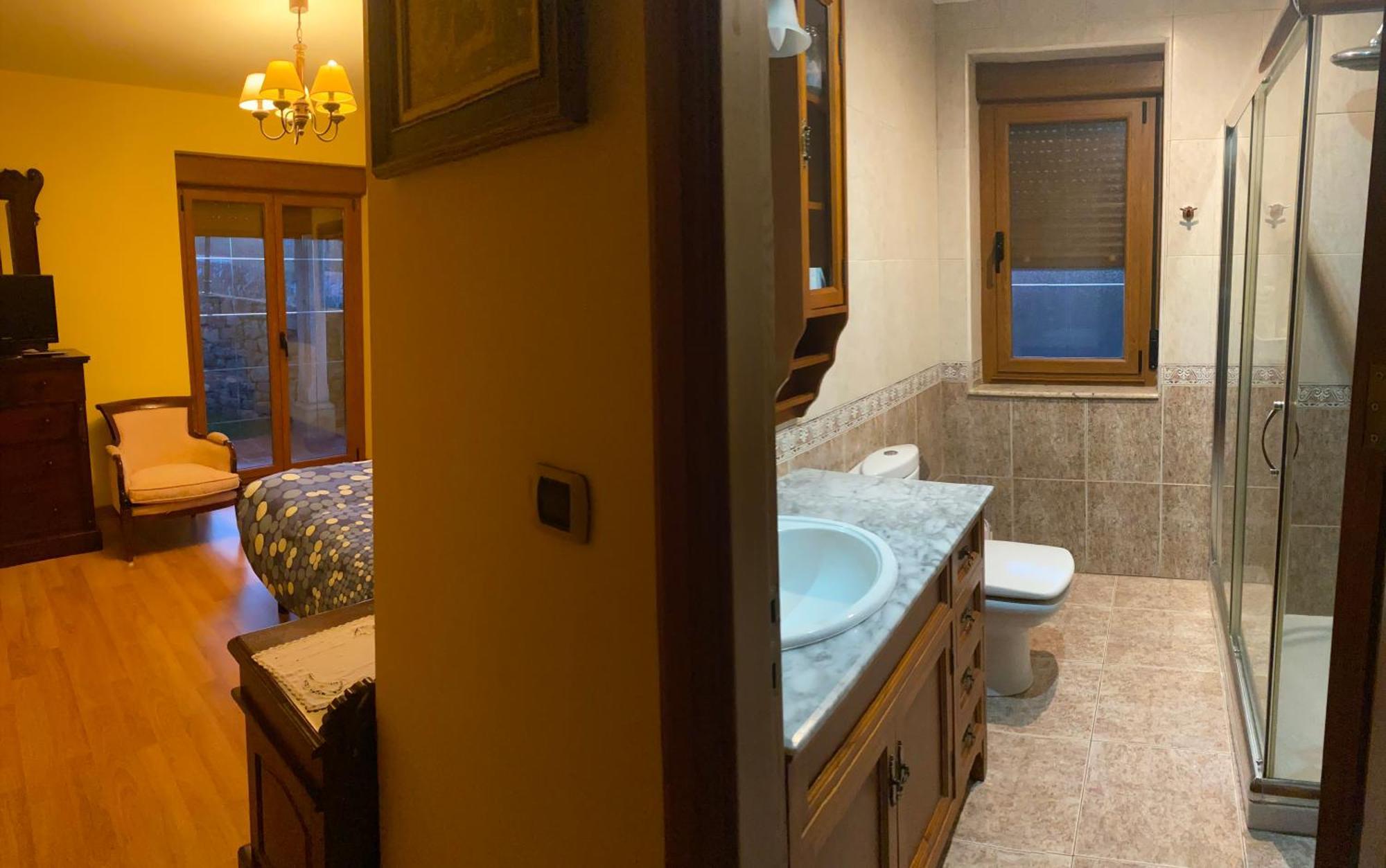 Chalet Entero Confort Ribeira Bagian luar foto