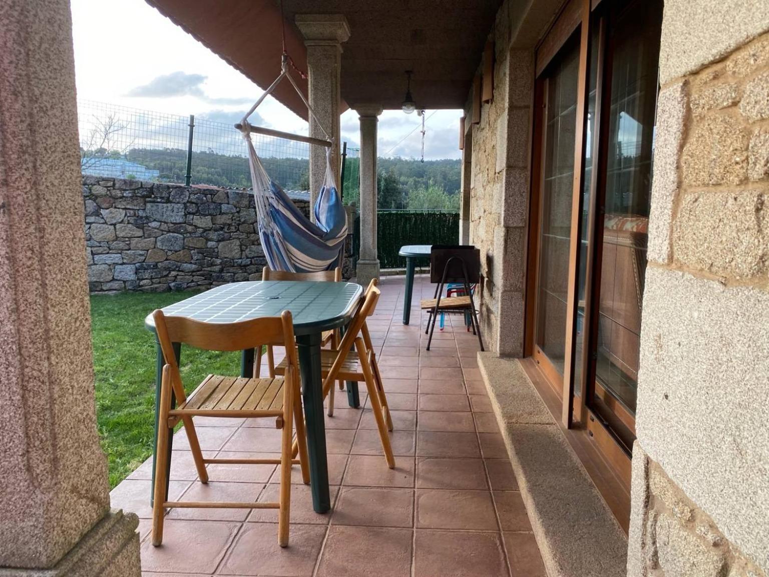 Chalet Entero Confort Ribeira Bagian luar foto