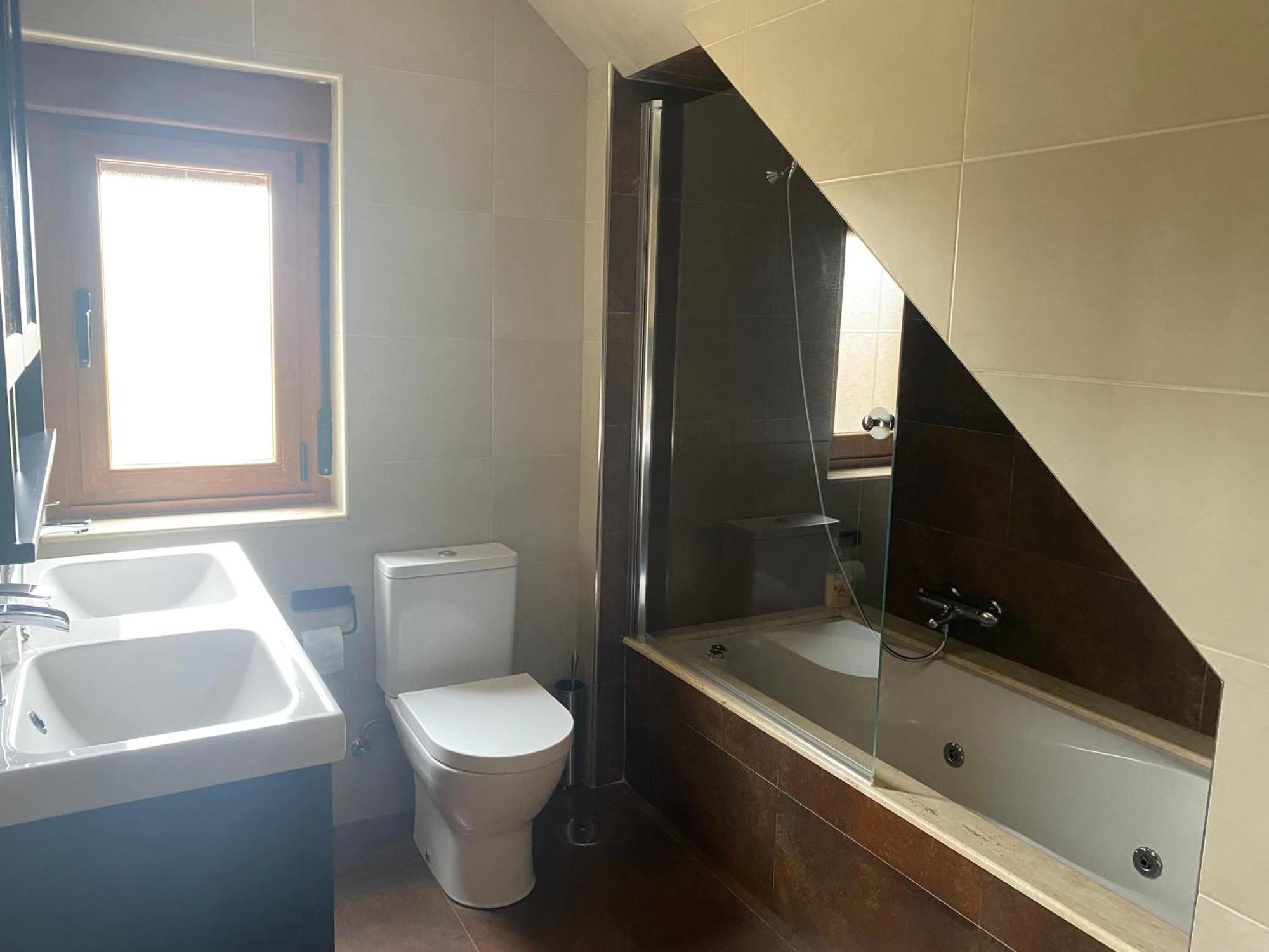 Chalet Entero Confort Ribeira Bagian luar foto