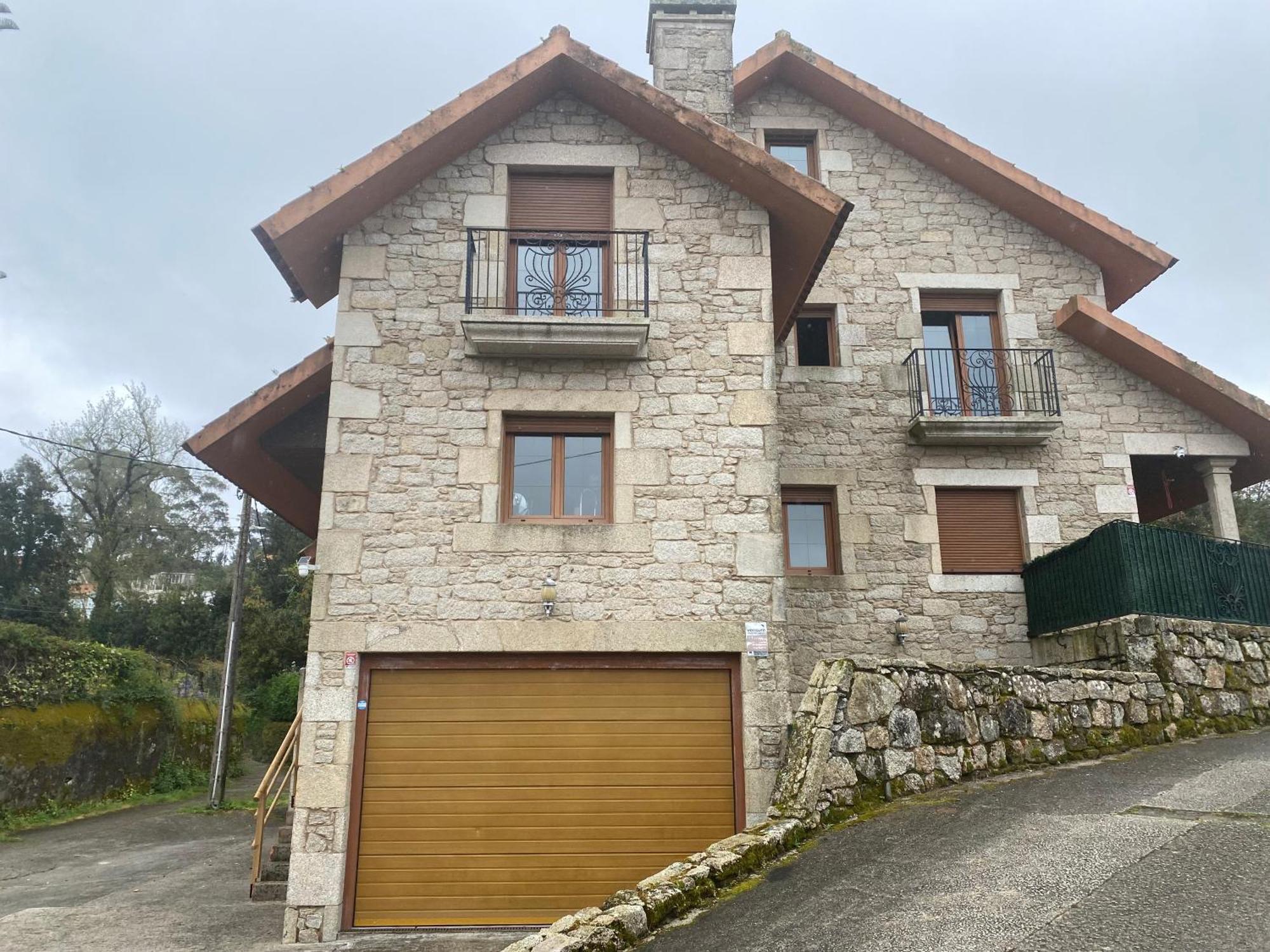 Chalet Entero Confort Ribeira Bagian luar foto
